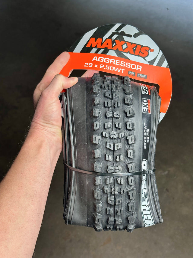 Maxxis Aggressor Mountain Bike Tires (Two Tires)